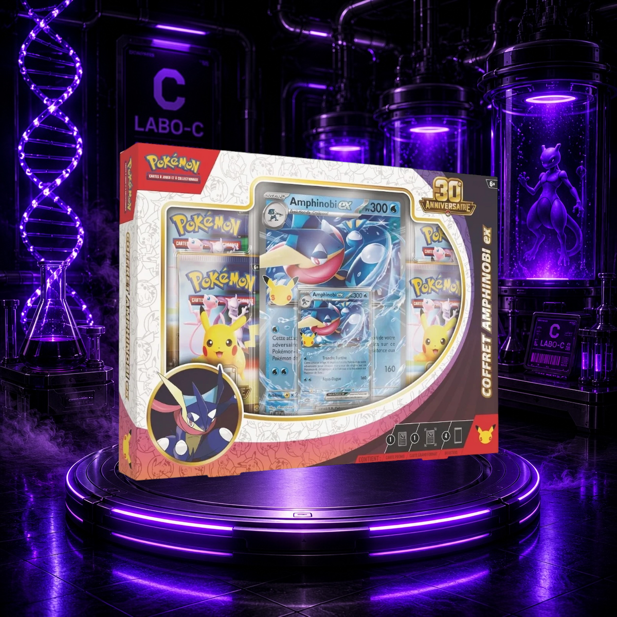 Coffret Pokémon 30ans - Amphinobi ex