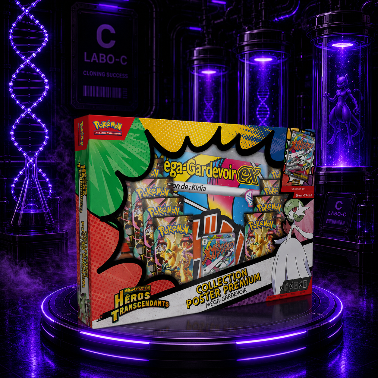 Coffret Pokemon Héros transcendants - Mega gardevoir (ME2.5)