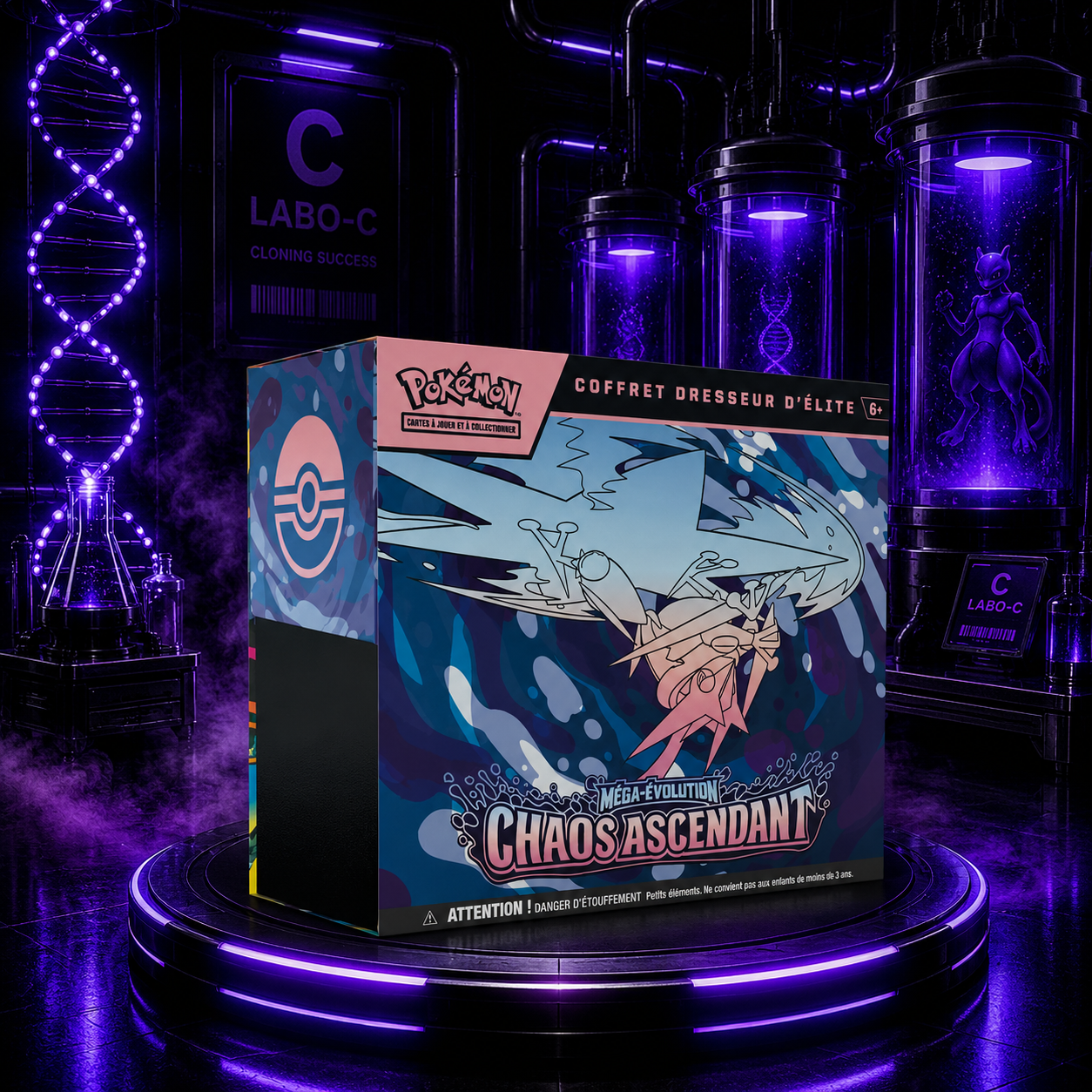 Coffret Dresseur d'Élite Pokemon Chaos Ascendant - ME4