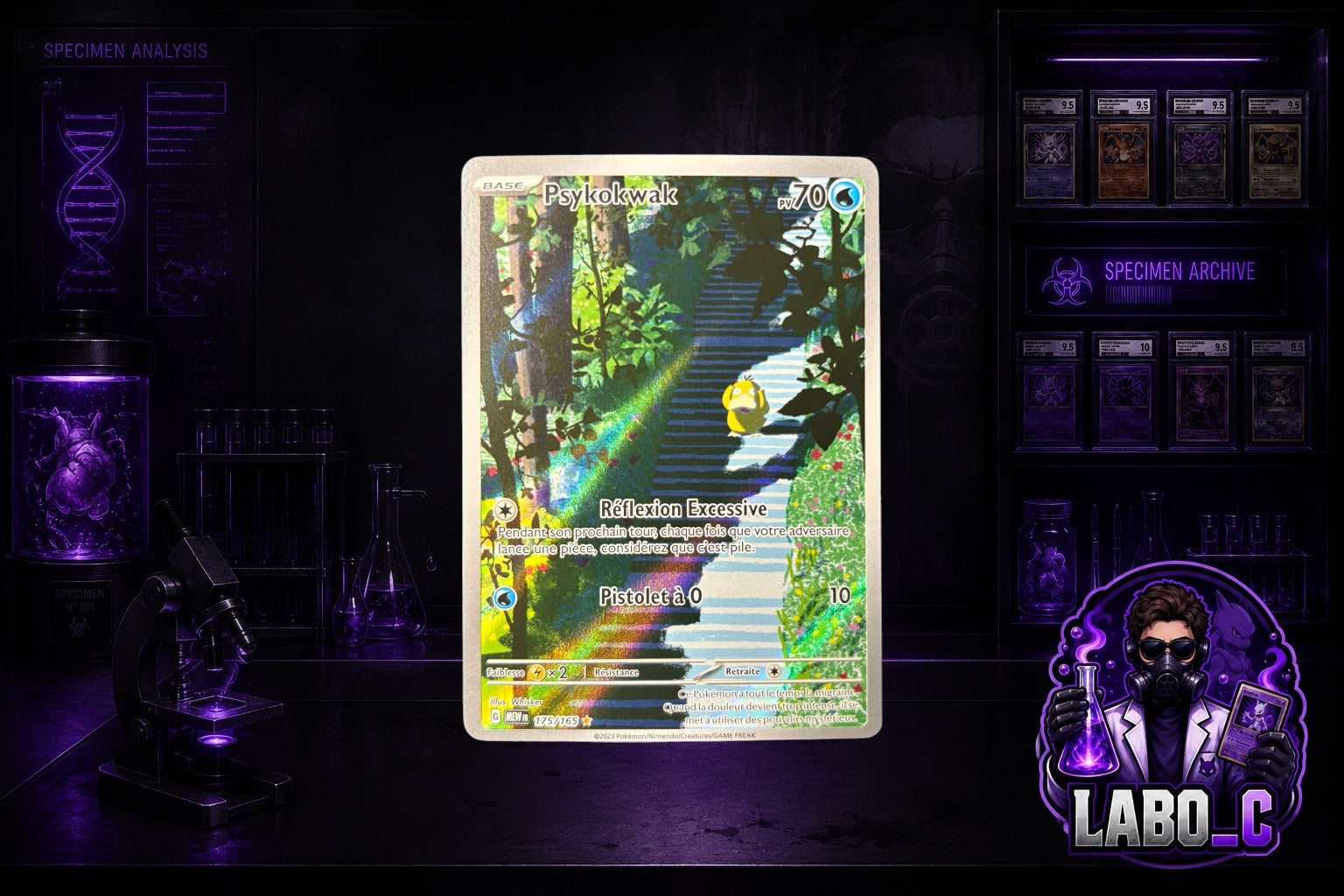 Psykokwak - 151 (NM) Off center