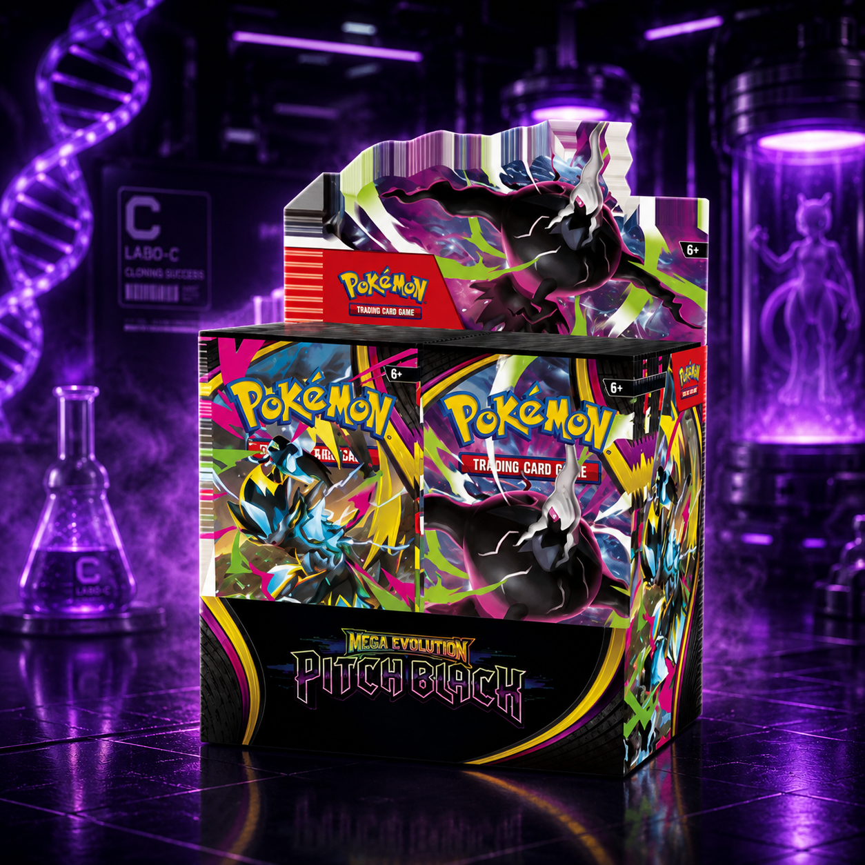 Display Pokémon – Méga-Évolution : Nuit Noire (ME5) 36 Boosters