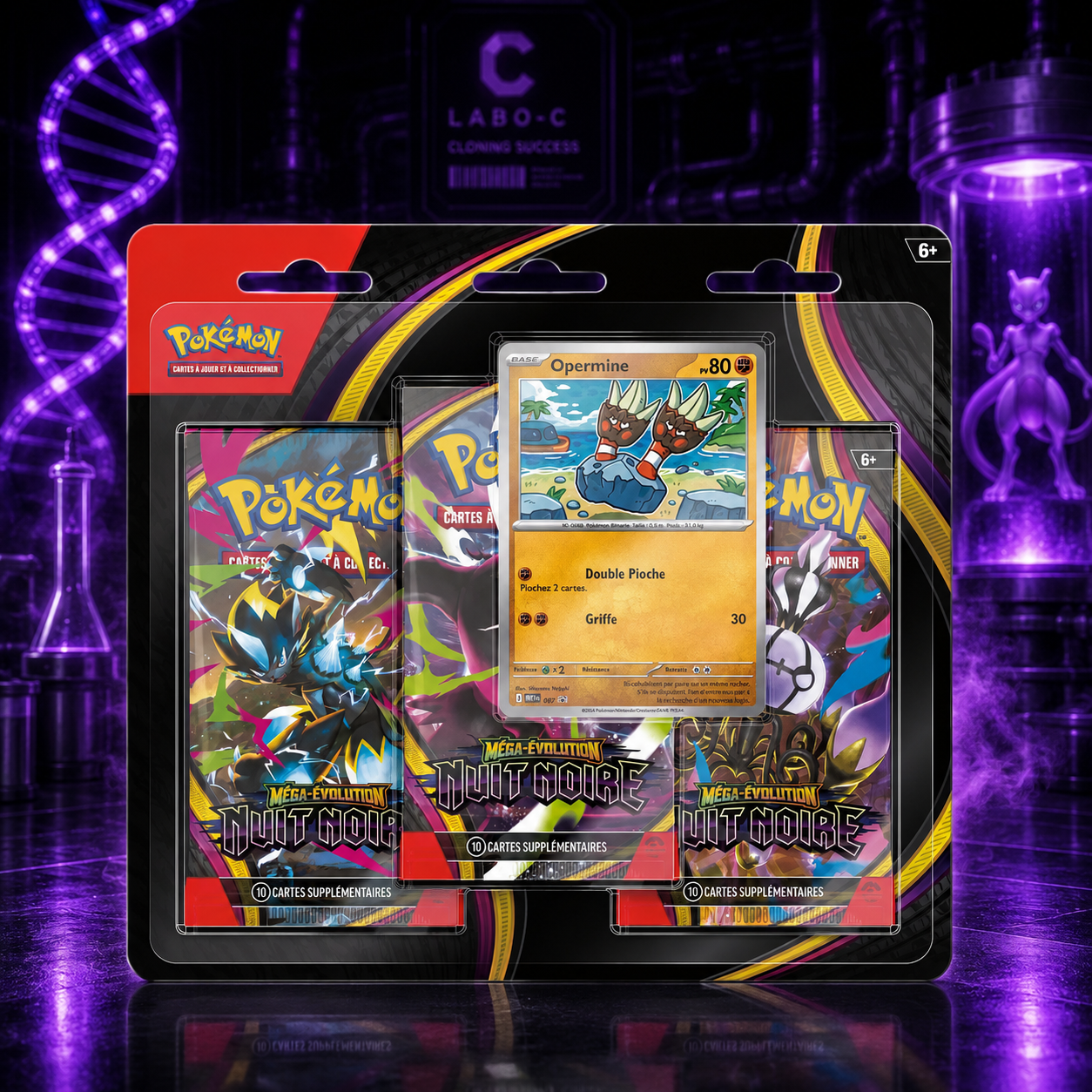Tripack Pokémon – Méga-Évolution : Nuit Noire (ME5)