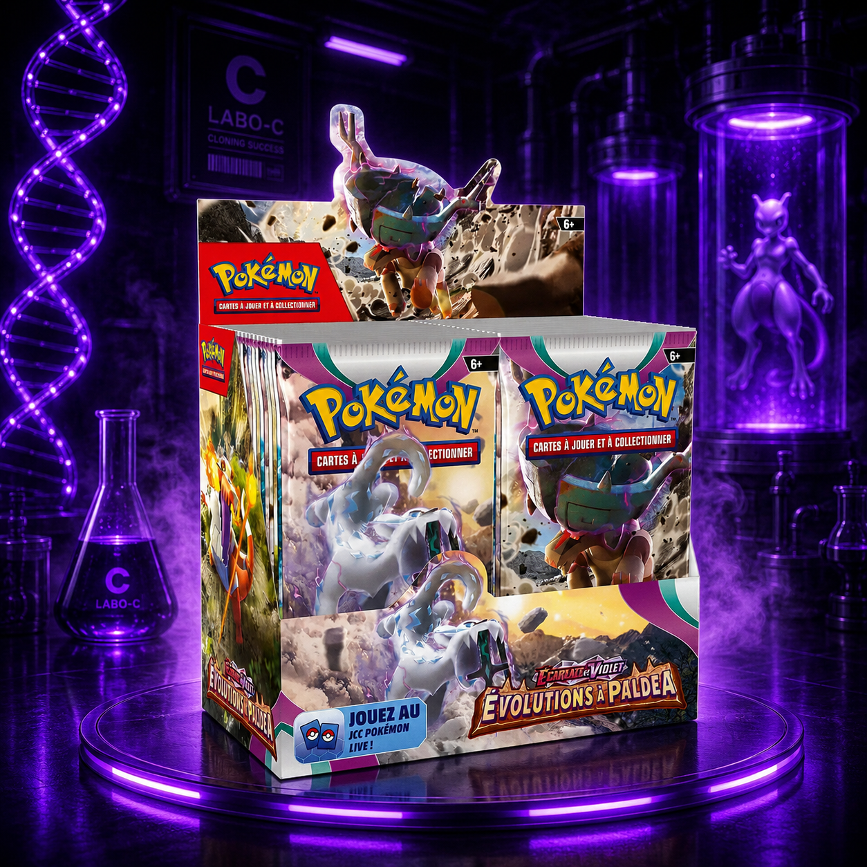 Display Pokémon – Évolutions à Paldea (EV2) 36 Boosters