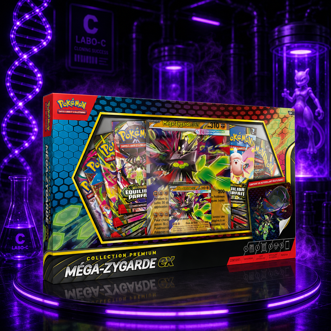 Coffret Pokemon Ultra Premium – Méga-Zygarde ex