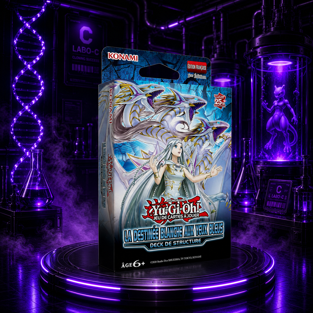 Deck de Structure Yu-Gi-Oh! – La Destinée Blanche aux Yeux Bleus