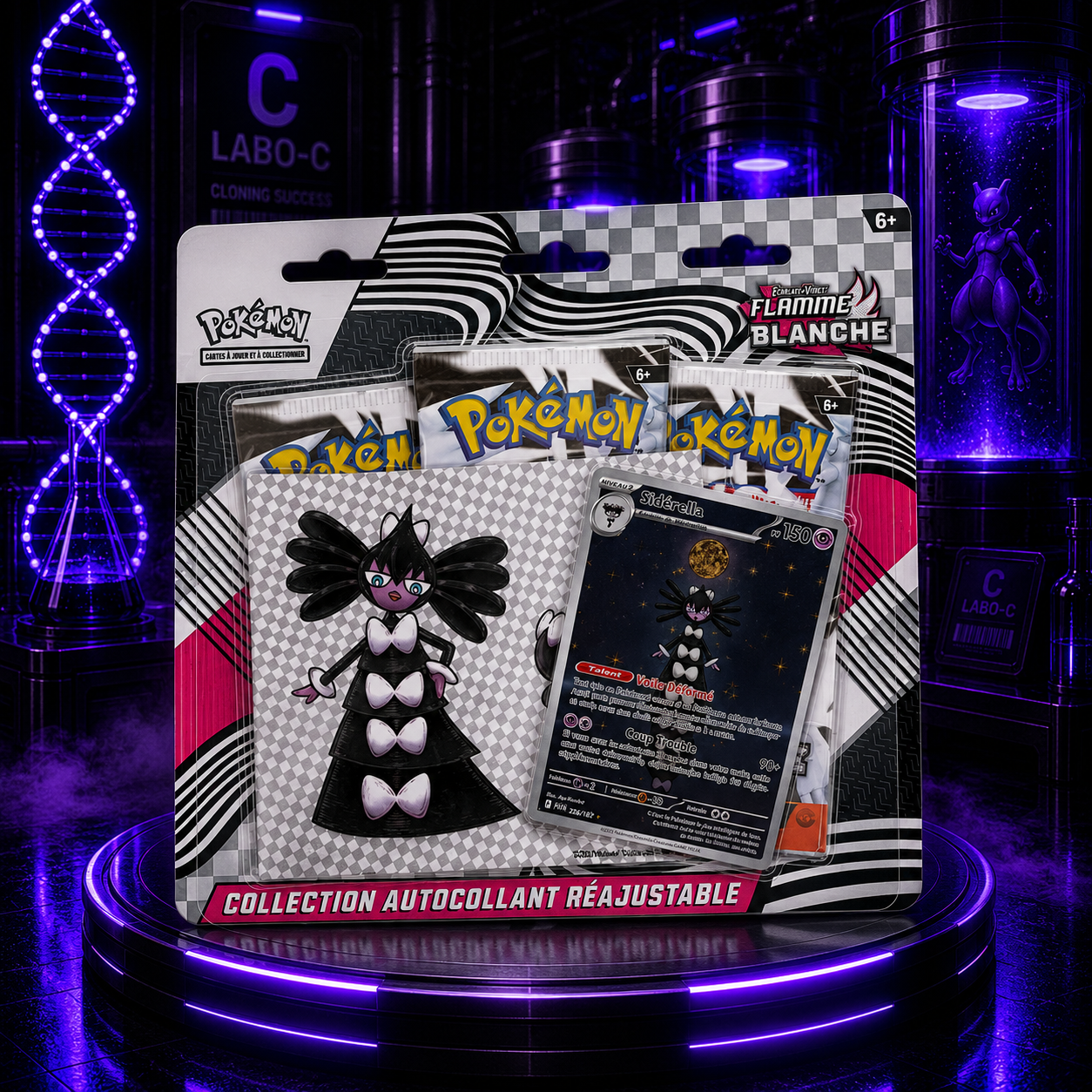 Tripack Pokemon Flamme Blanche -  EV10.5