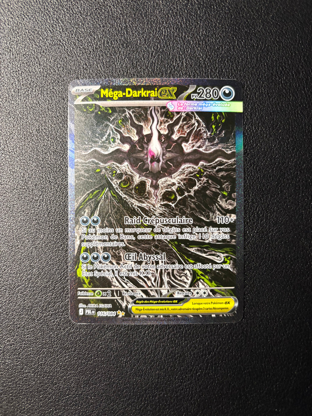 Mégas Darkrai Ex - Nuit noire (NM)