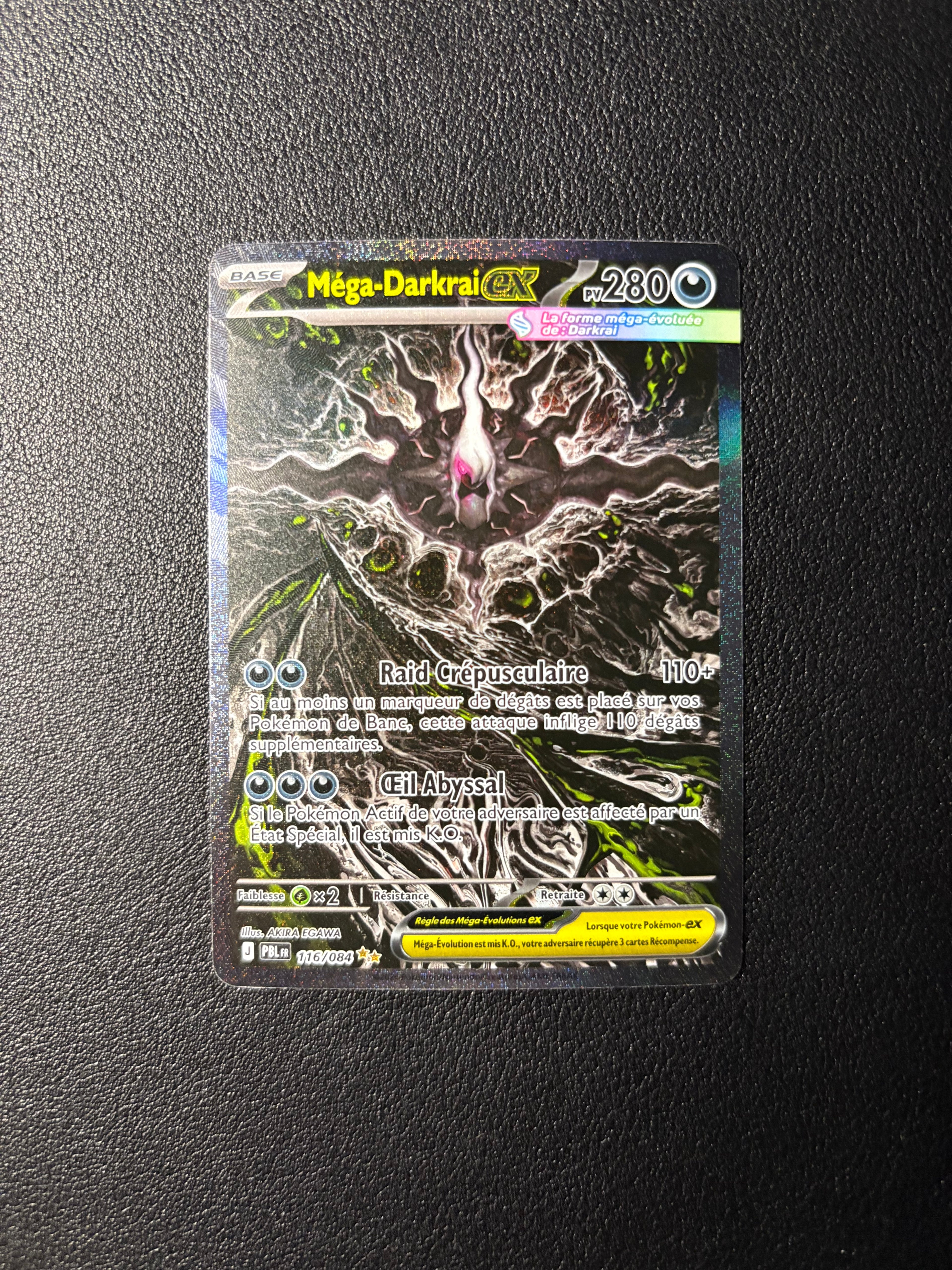 Mégas Darkrai Ex - Nuit noire (NM)