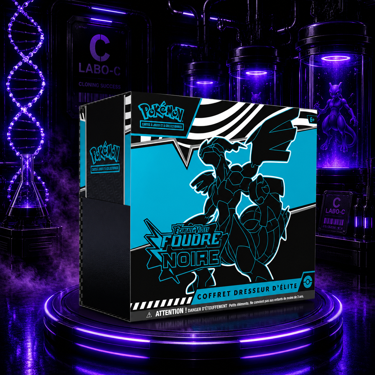 Coffret Dresseur d'Élite Pokemon – Foudre Noire EV 10.5